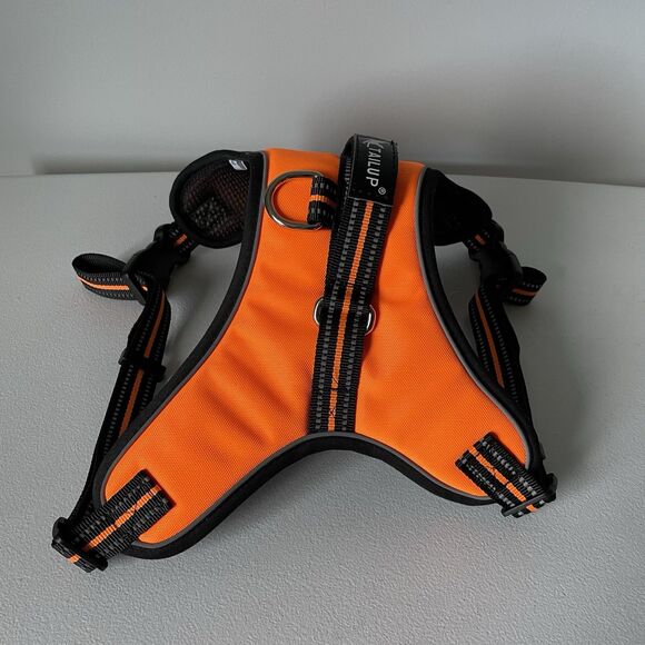 TAILUP No-Pull Dog Harness Orange Black For Walking & Training Safely Size XL - Picture 4 of 10